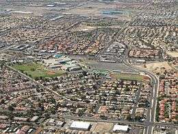 Arial view of Henderson