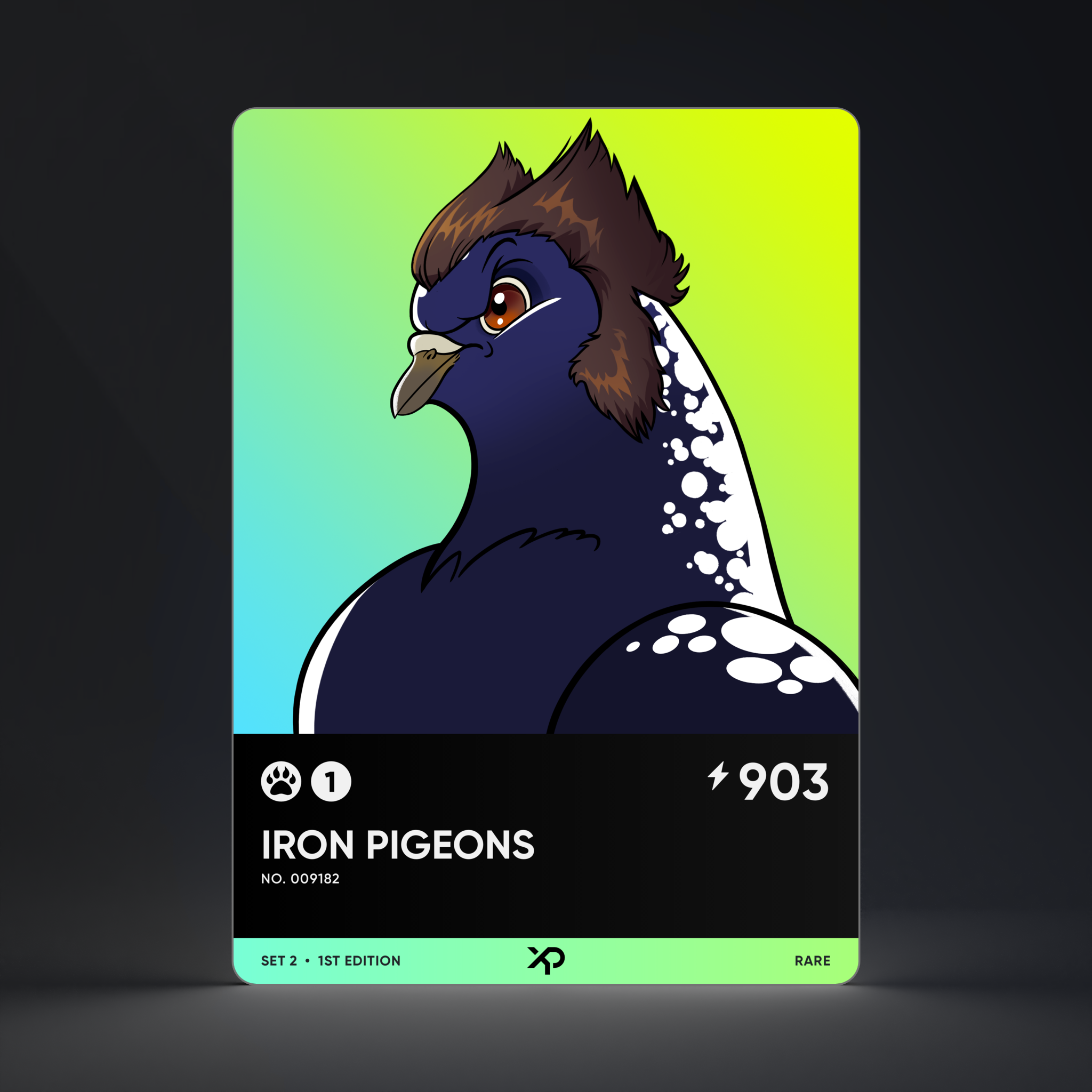 Iron Pigeon #9182 1st Edition