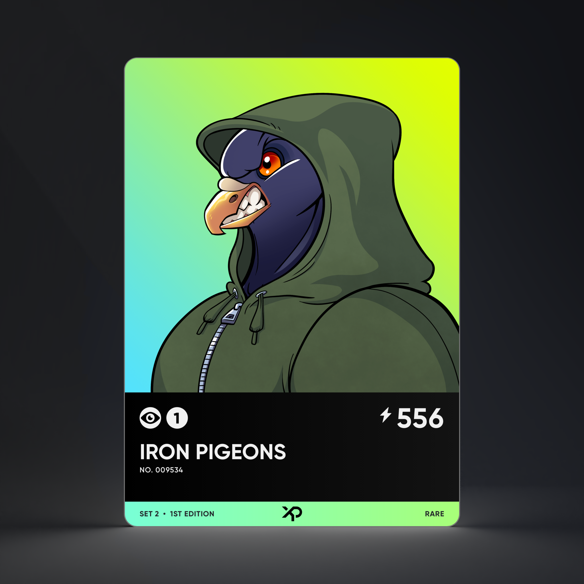 Iron Pigeon #9534 1st Edition