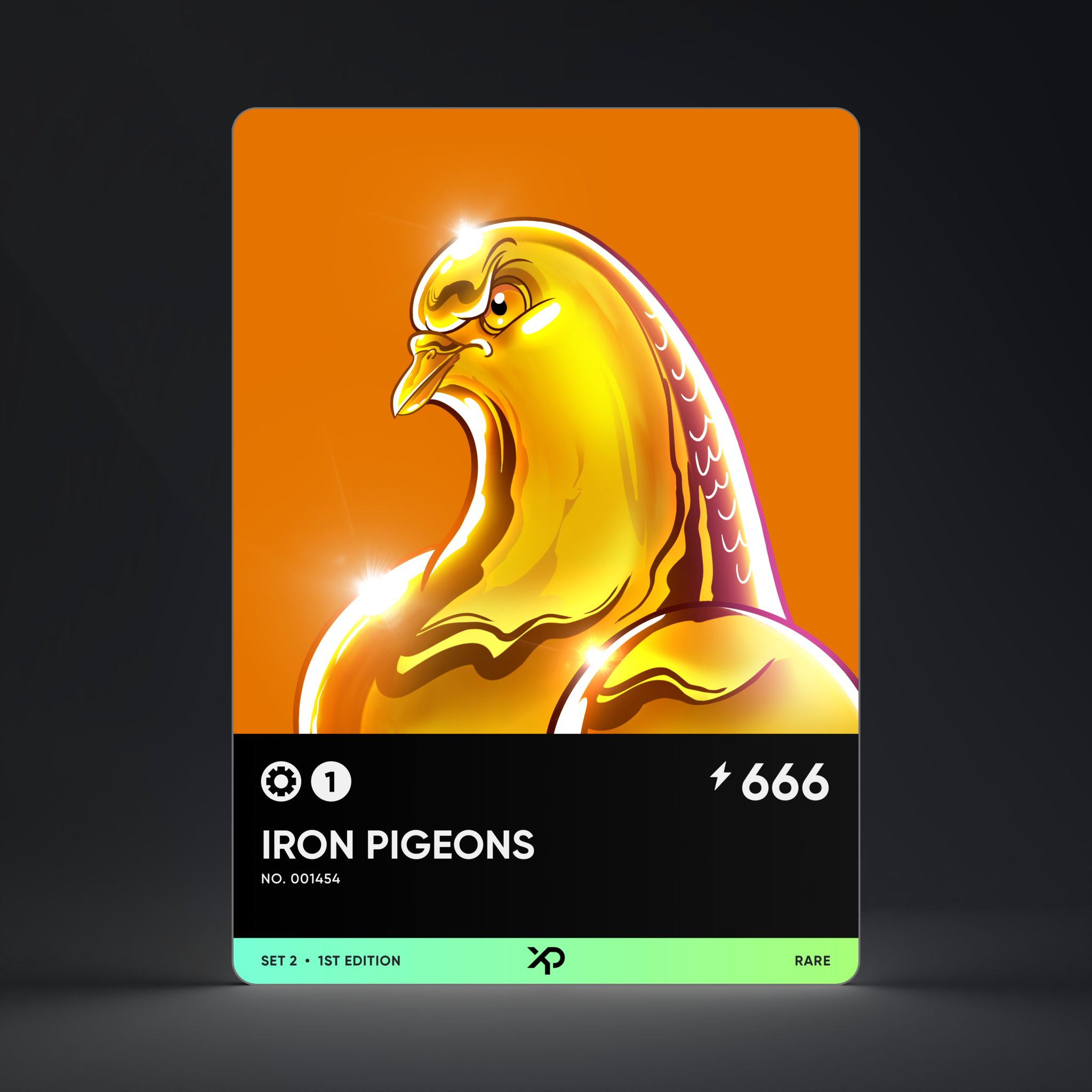 Iron Pigeon #1454 1st Edition