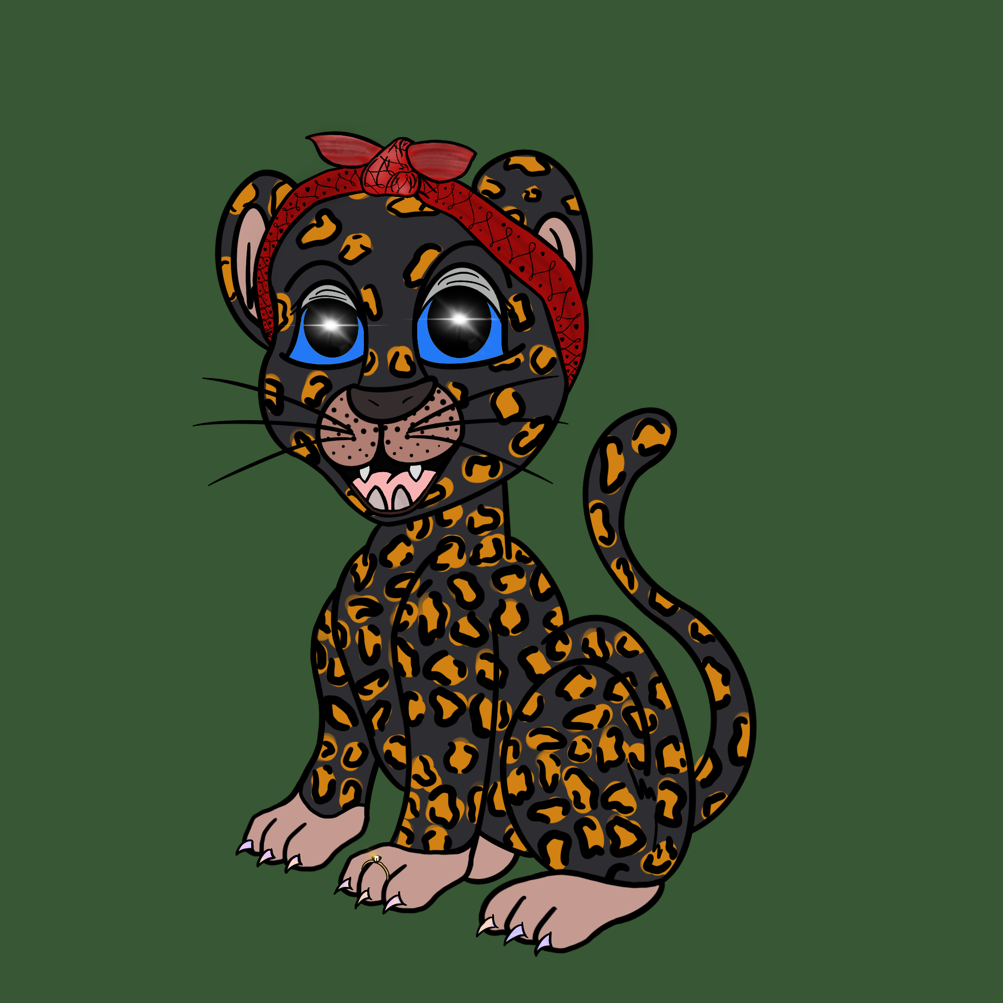 Nft Sneaky Cheetah Club #2327