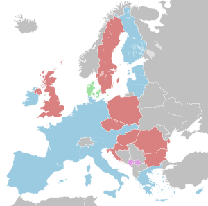 2014 itibarıyla euro bölgesi