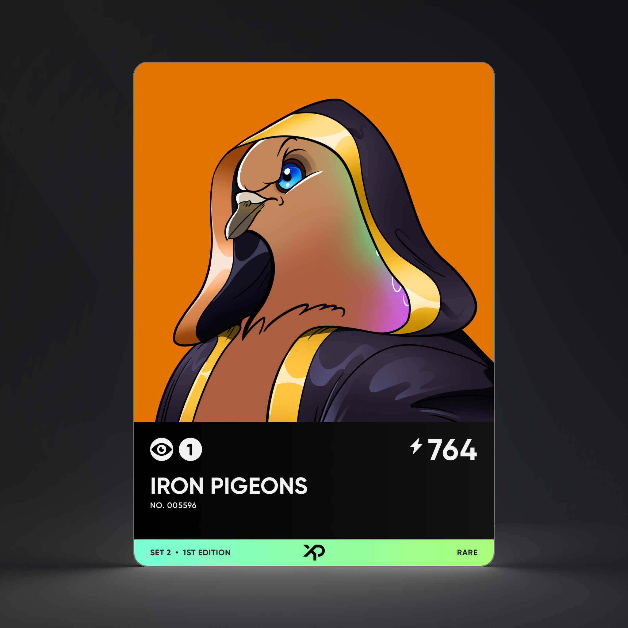 Iron Pigeon #5596 1st Edition
