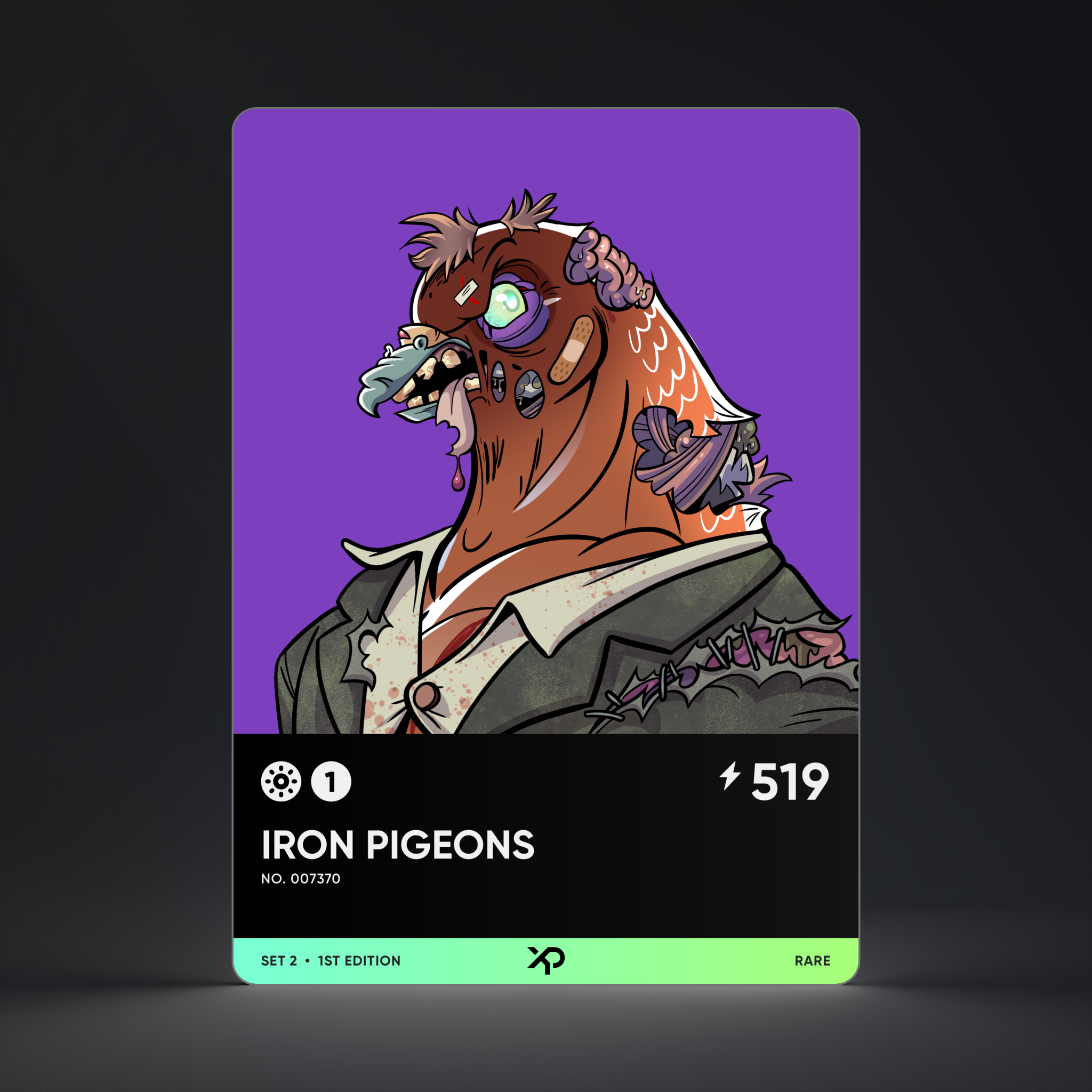 Iron Pigeon #7370 1st Edition