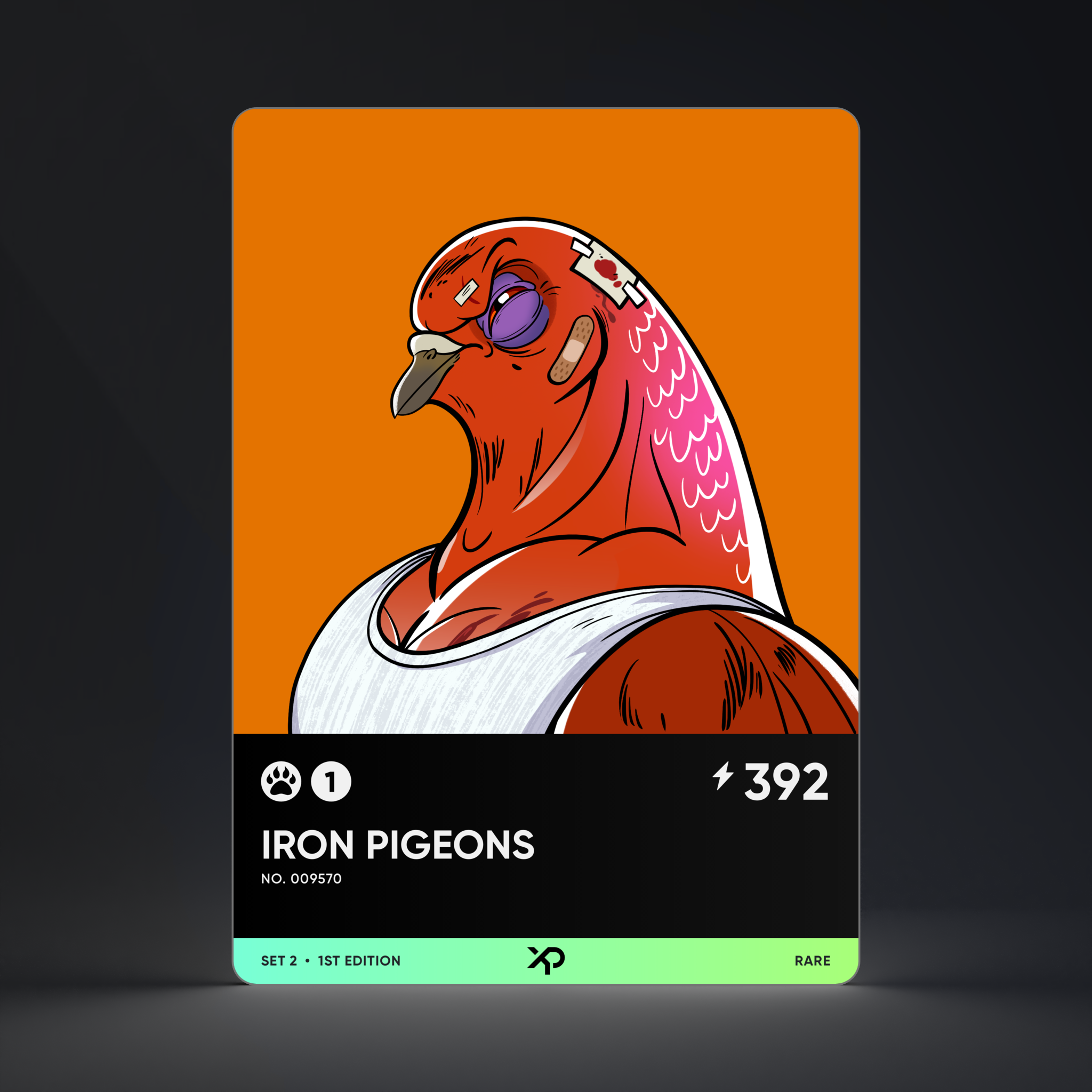 Iron Pigeon #9570 1st Edition