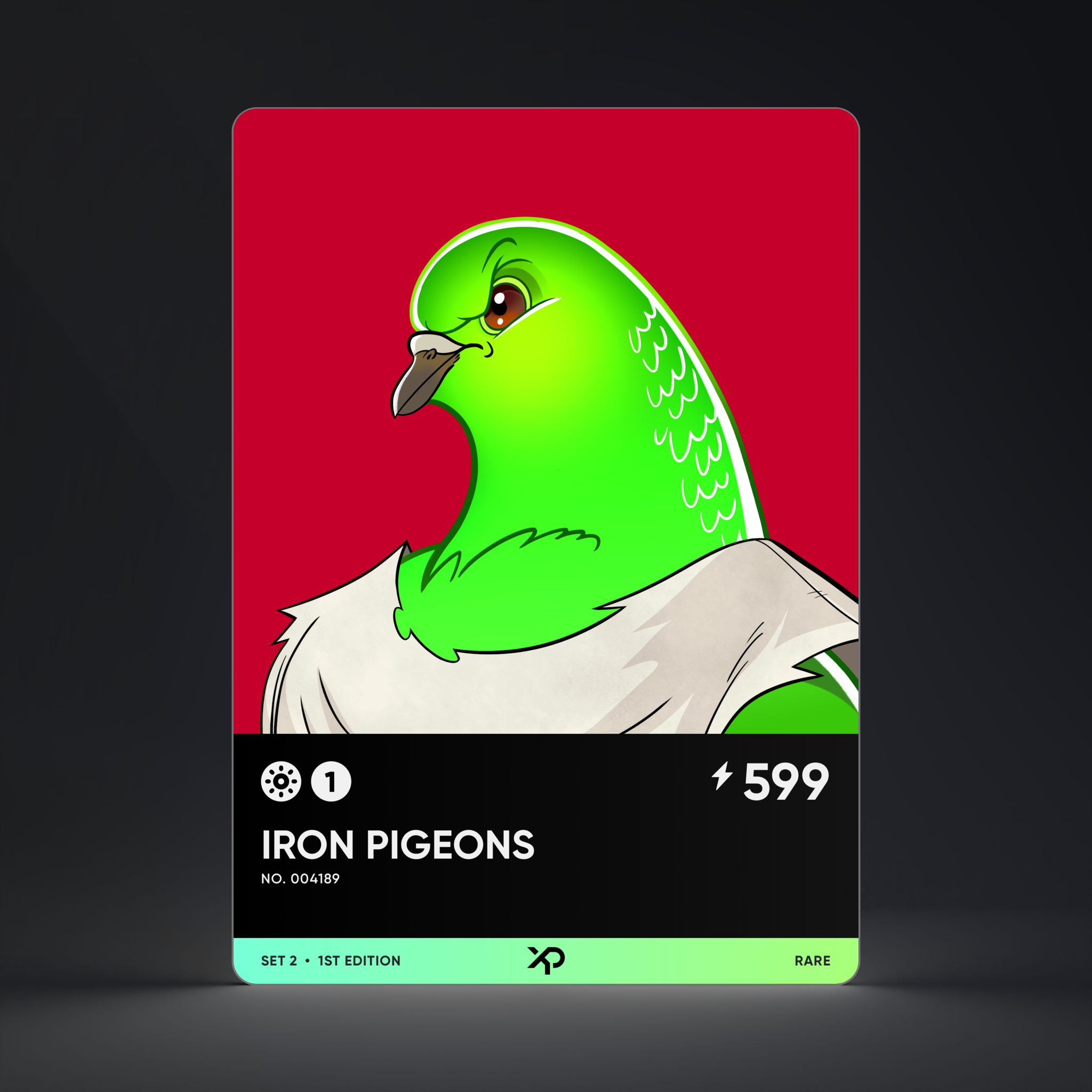 Iron Pigeon #4189 1st Edition