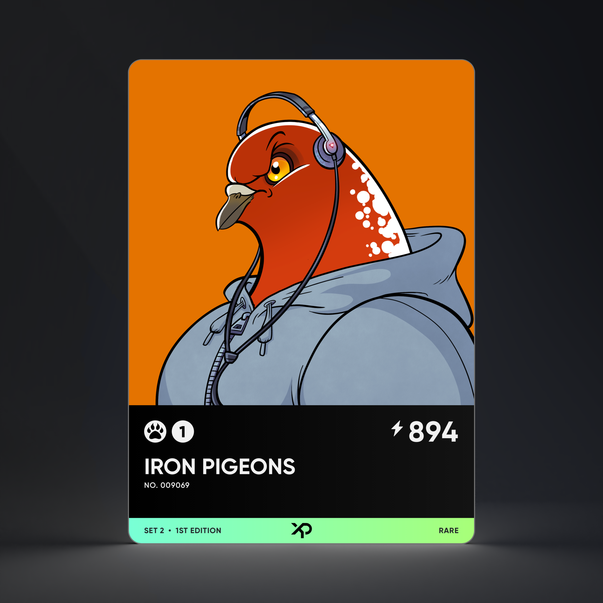 Iron Pigeon #9069 1st Edition