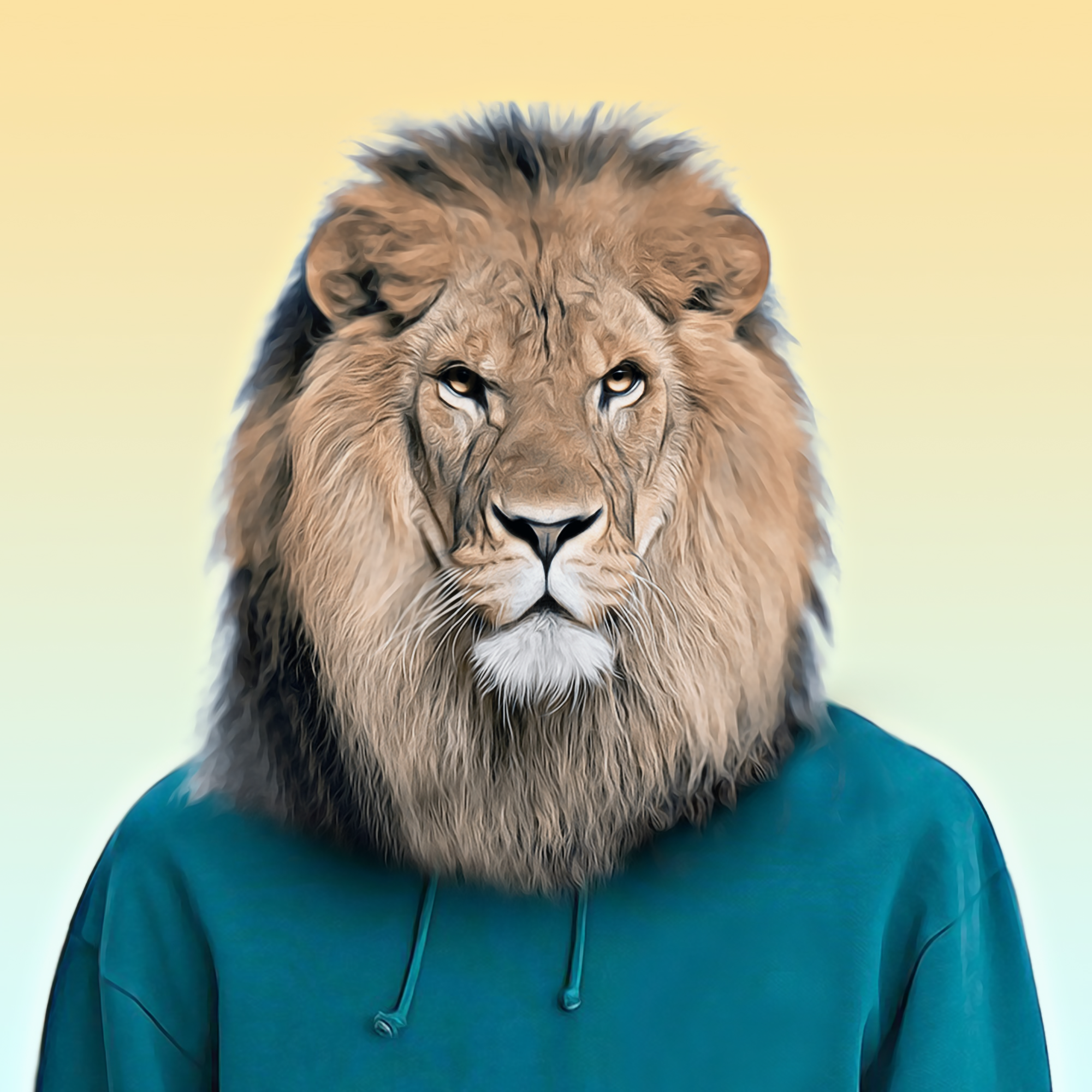 Nft Fashion ZOO#6 - Lenny Lion