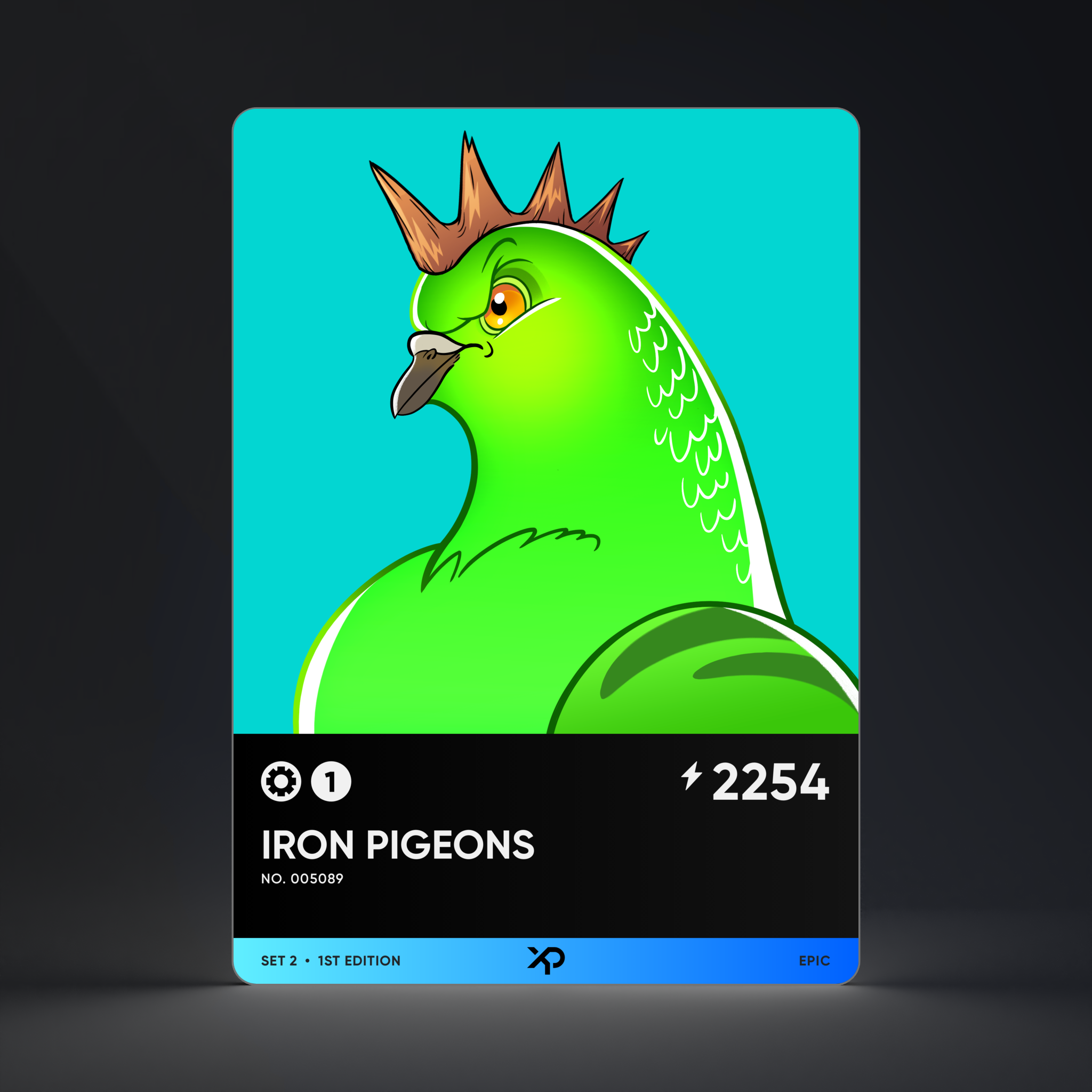 Iron Pigeon #5089 1st Edition