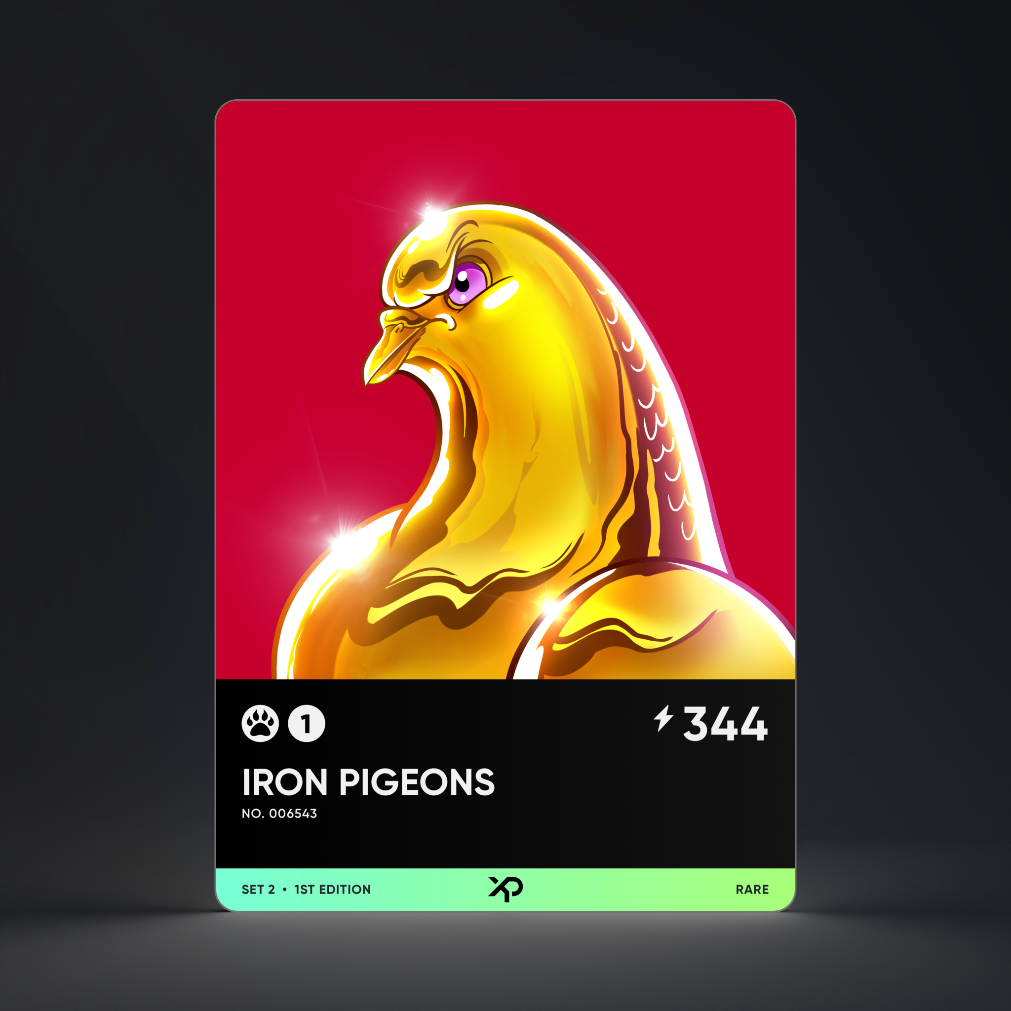 Iron Pigeon #6543 1st Edition