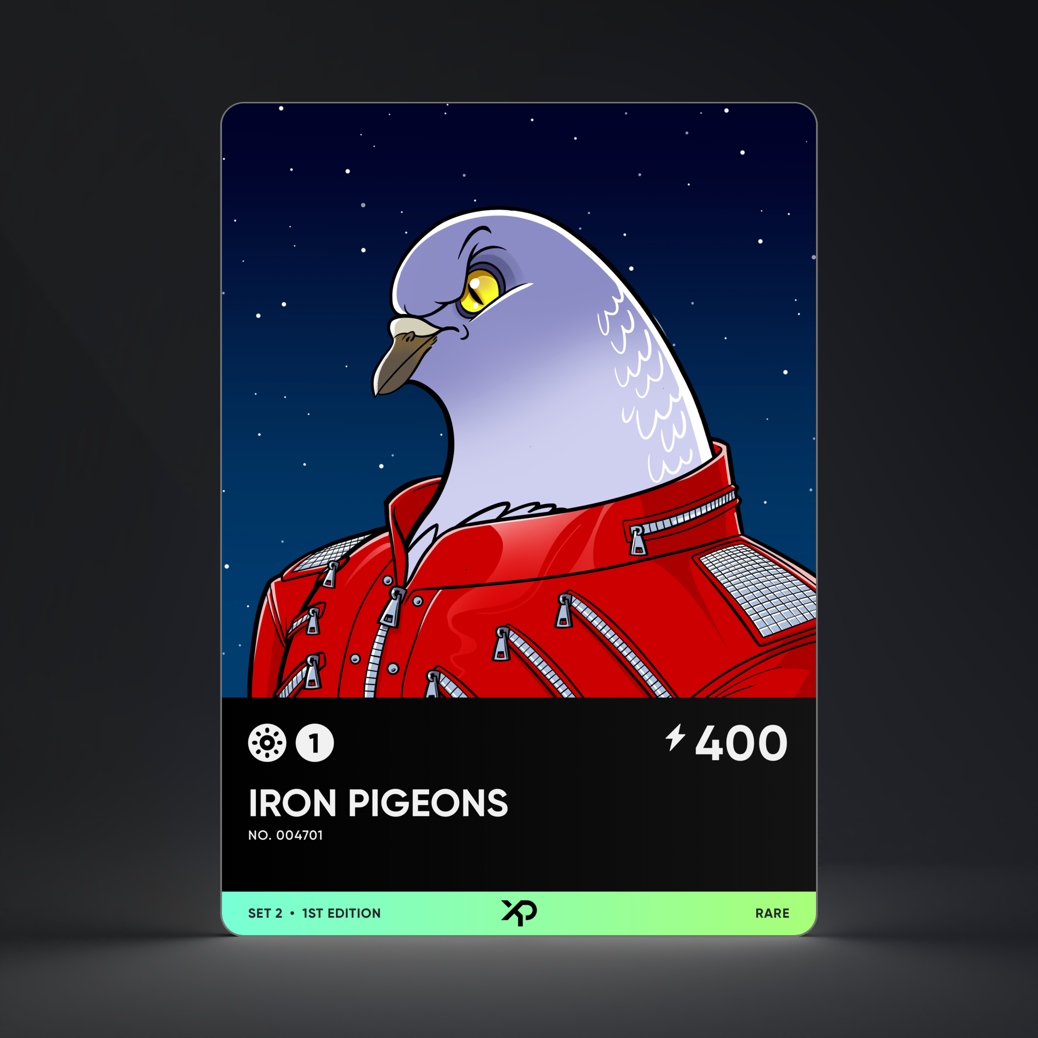 Iron Pigeon #4701 1st Edition