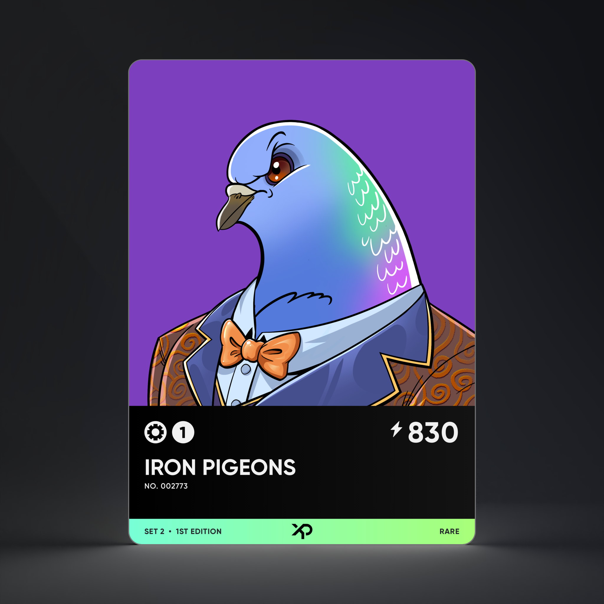 Iron Pigeon #2773 1st Edition