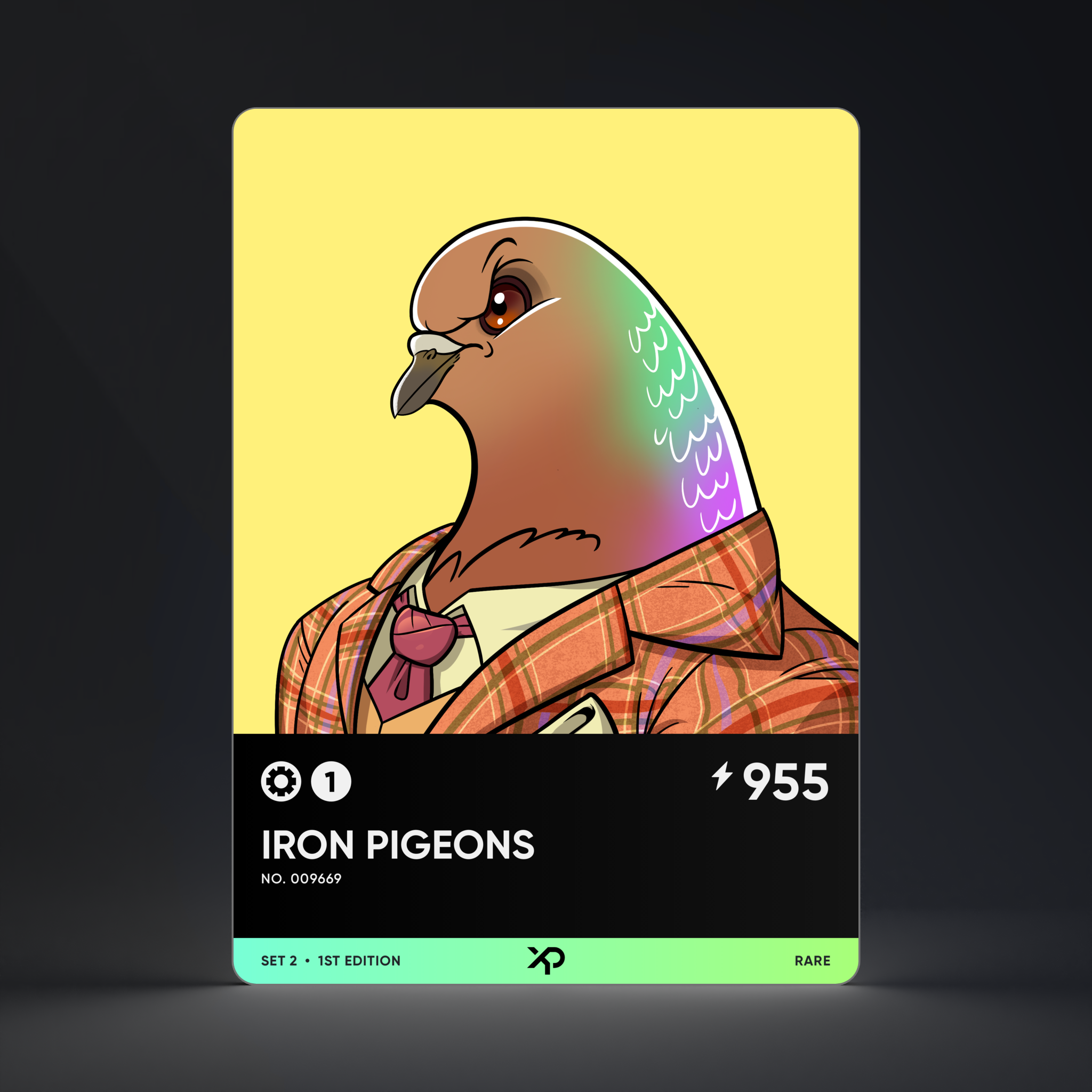 Iron Pigeon #9669 1st Edition