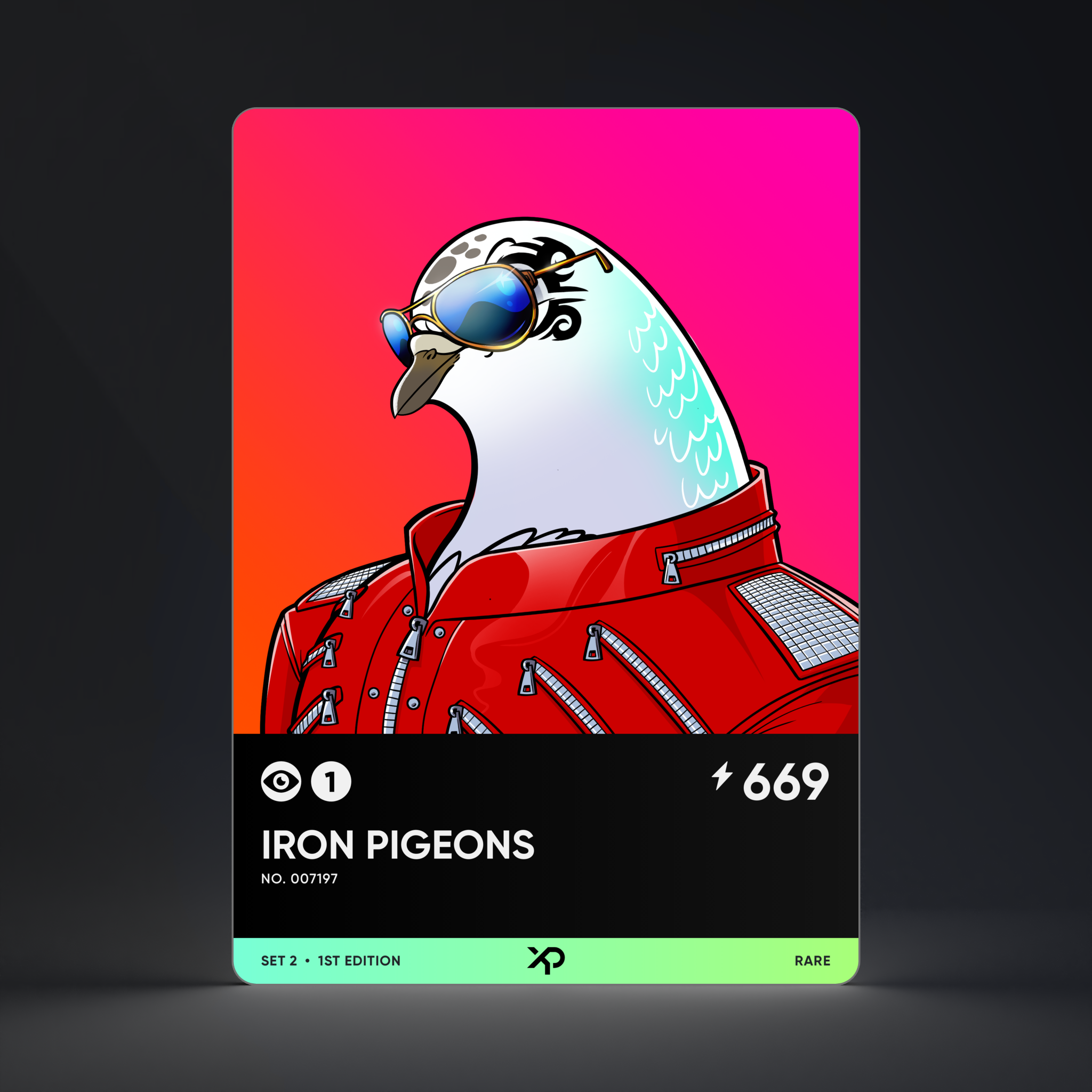 Iron Pigeon #7197 1st Edition
