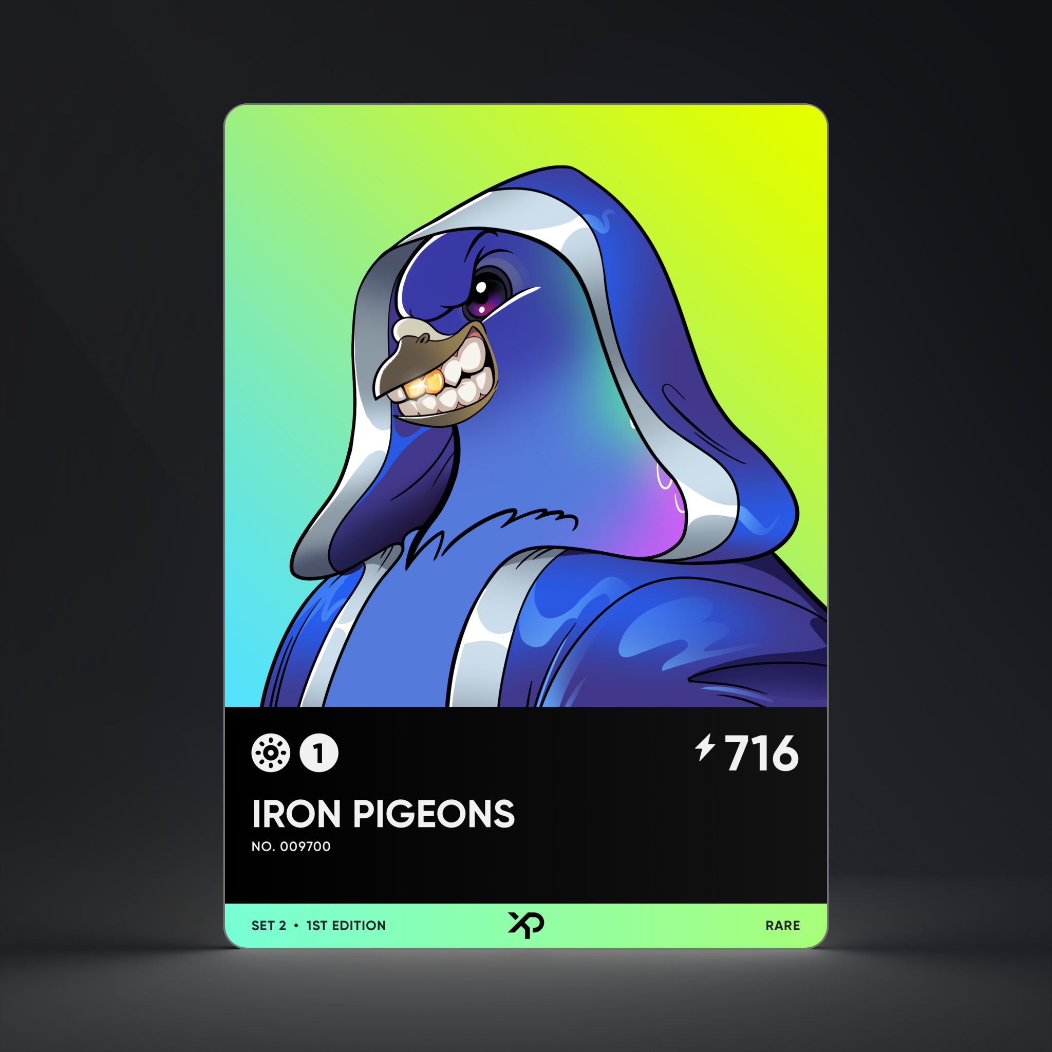 Iron Pigeon #9700 1st Edition