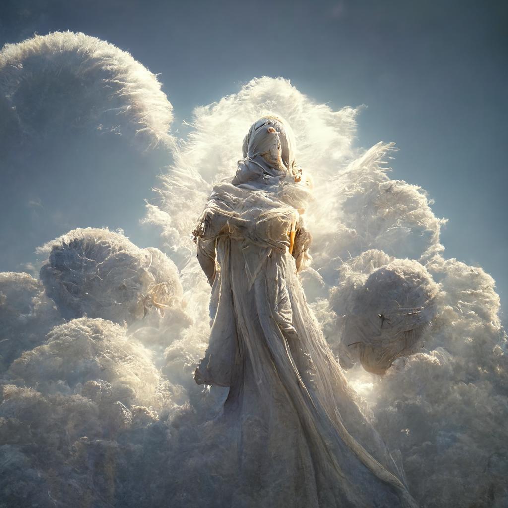 Nft Hidden Angel In The Clouds