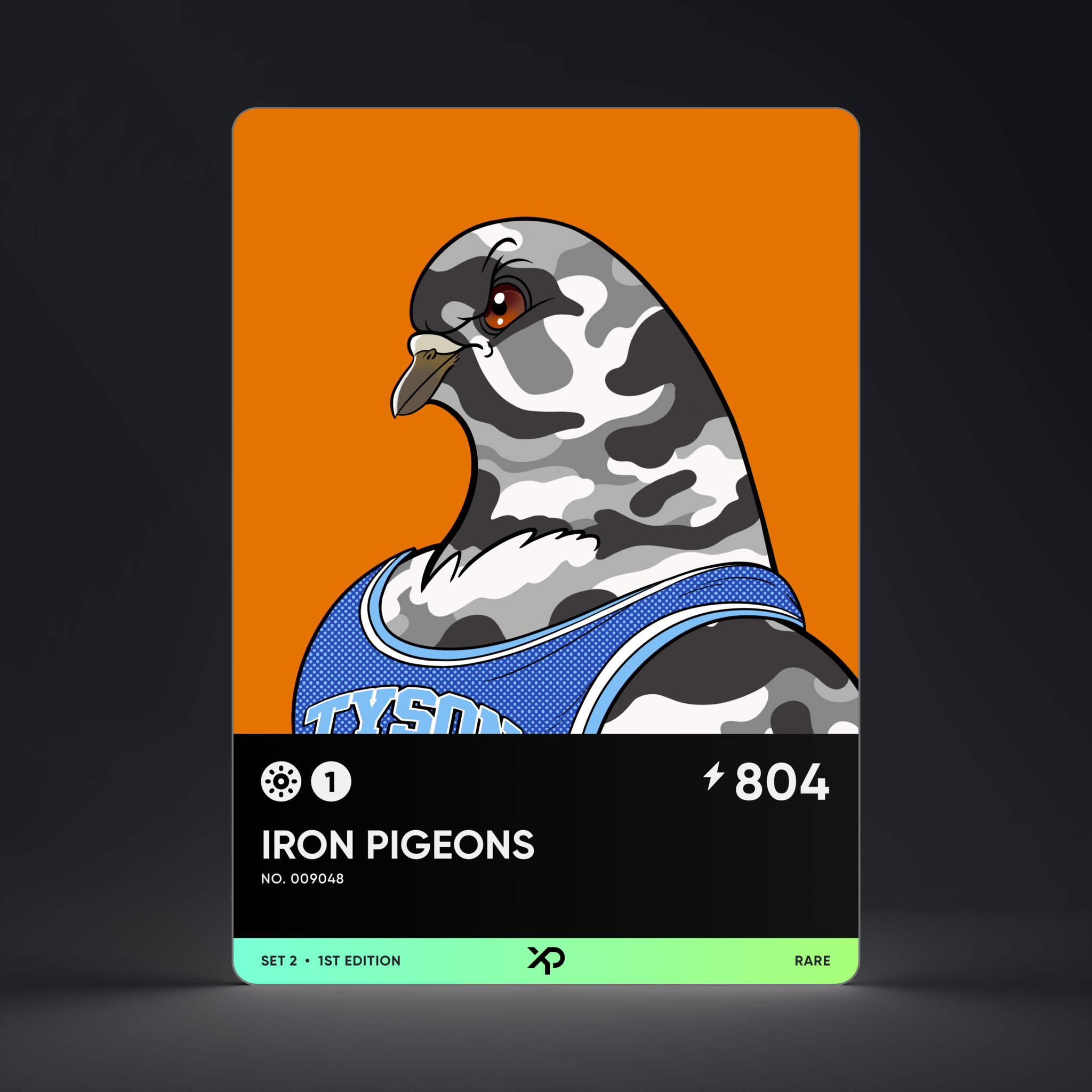 Iron Pigeon #9048 1st Edition