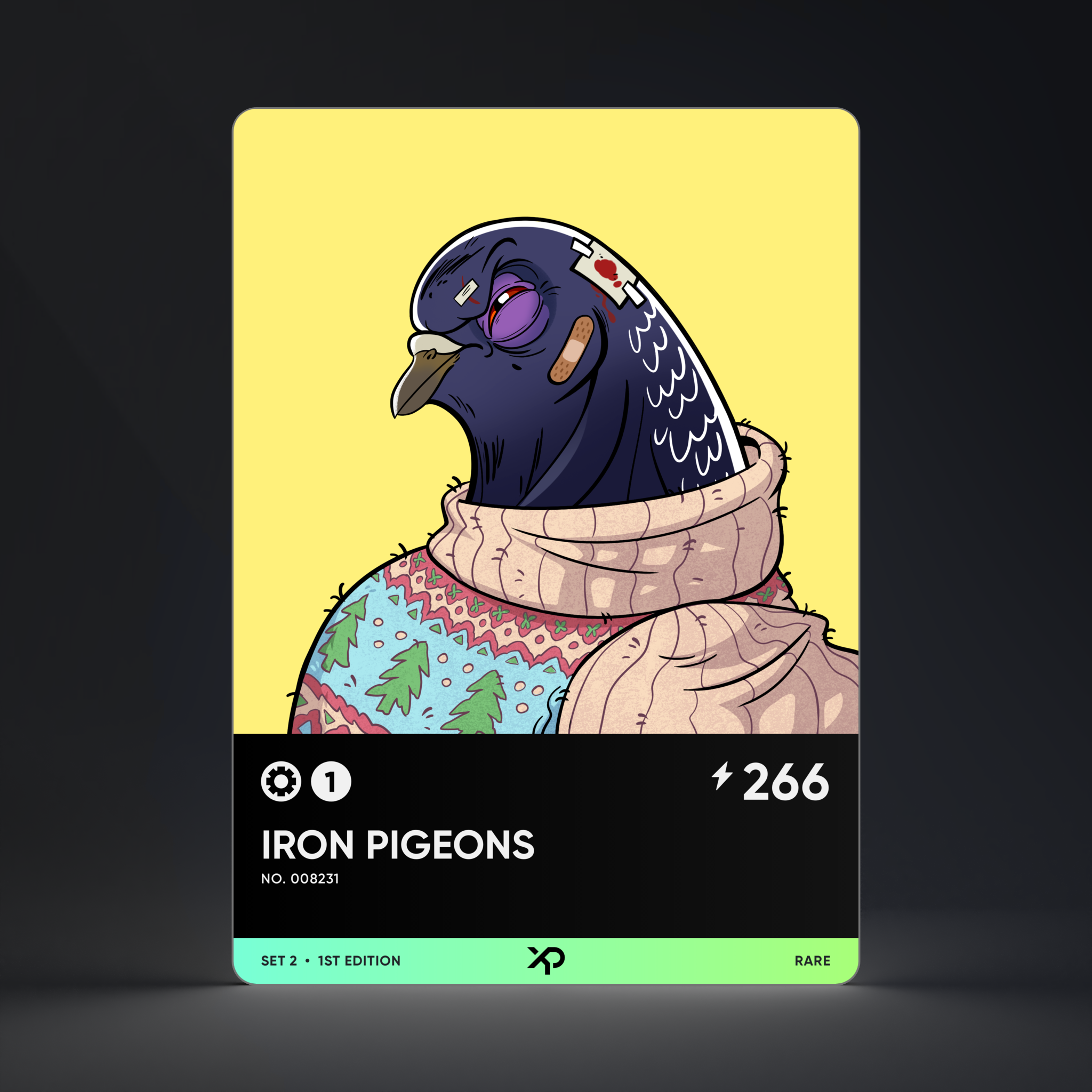 Iron Pigeon #8231 1st Edition
