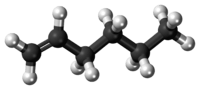 1-Hexene molecule