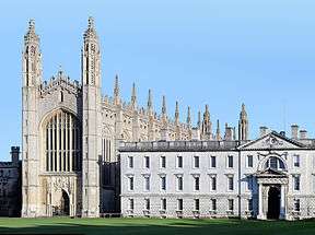 King's College from the backs