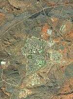 Aerial view of Newman, Western Australia