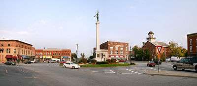 Angola Commercial Historic District