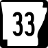 Highway 33 marker