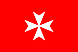Flag of the Works of the Sovereign Military Order of Malta