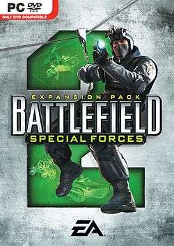 Battlefield 2 Special Forces box cover