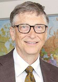 Head and shoulders photo of Bill Gates