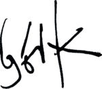 Björk's signature