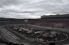 A picture of the Bristol Motor Speedway.