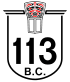 Highway 113 shield