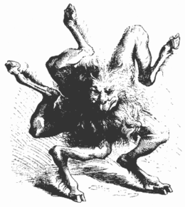 Illustration of the demon Buer