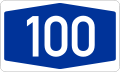 Bundesautobahn 100 number.svg