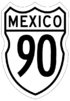 Federal Highway 90 shield
