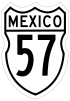 Federal Highway 57 shield