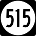 Highway 515 marker