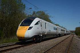 800001 undergoing dynamic testing at Old Dalby