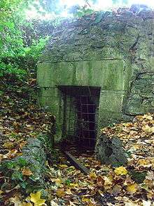 The small gatehouse of Conduit Head leads through to several subterranean chambers