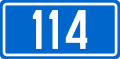 D114 state road shield
