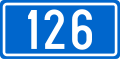 D126 state road shield