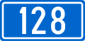 D128 state road shield