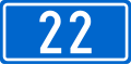 D22 state road shield