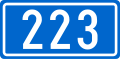 D223 state road shield