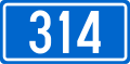 D314 state road shield