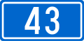 D43 state road shield