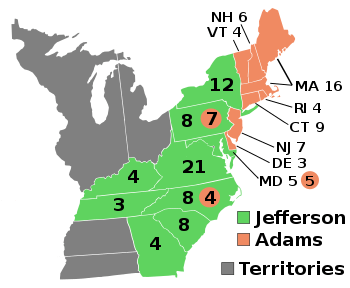 Electoral College map