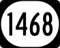 Kentucky Route 1468 marker