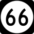 Kentucky Route 66 marker